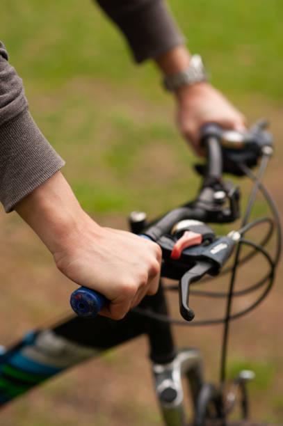 Bike repair in workshop